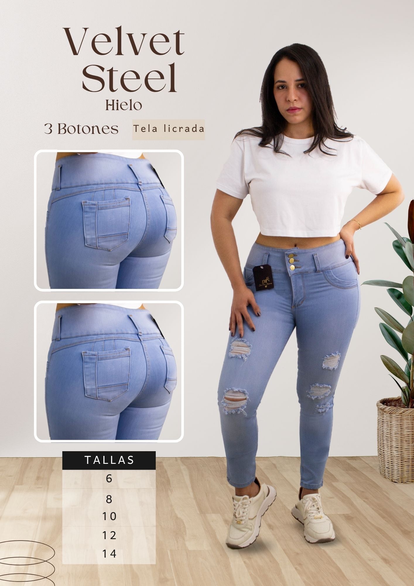 Velvet Steel Hielo