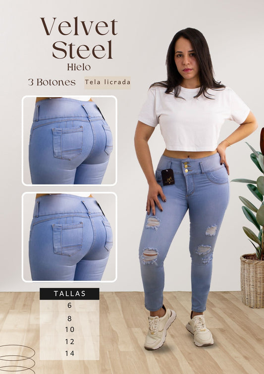 Velvet Steel Hielo