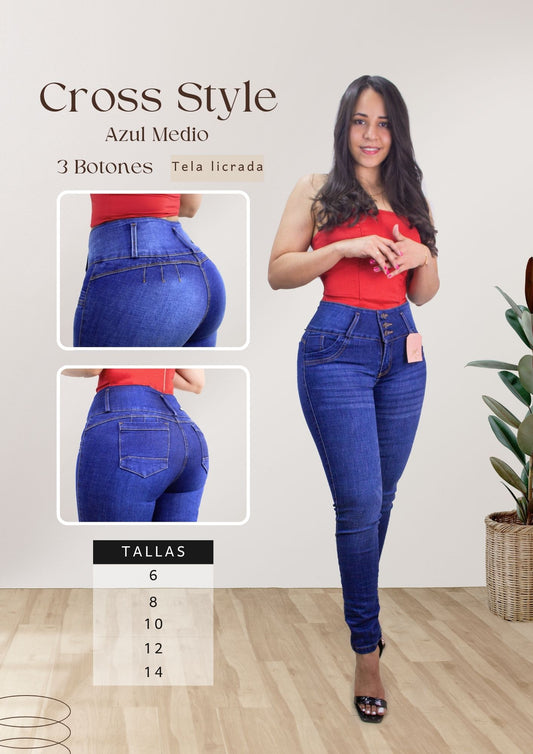 Cross Style Azul Medio