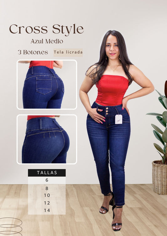 Cross Style Azul Medio