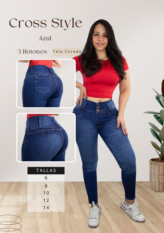 Cross Style Azul