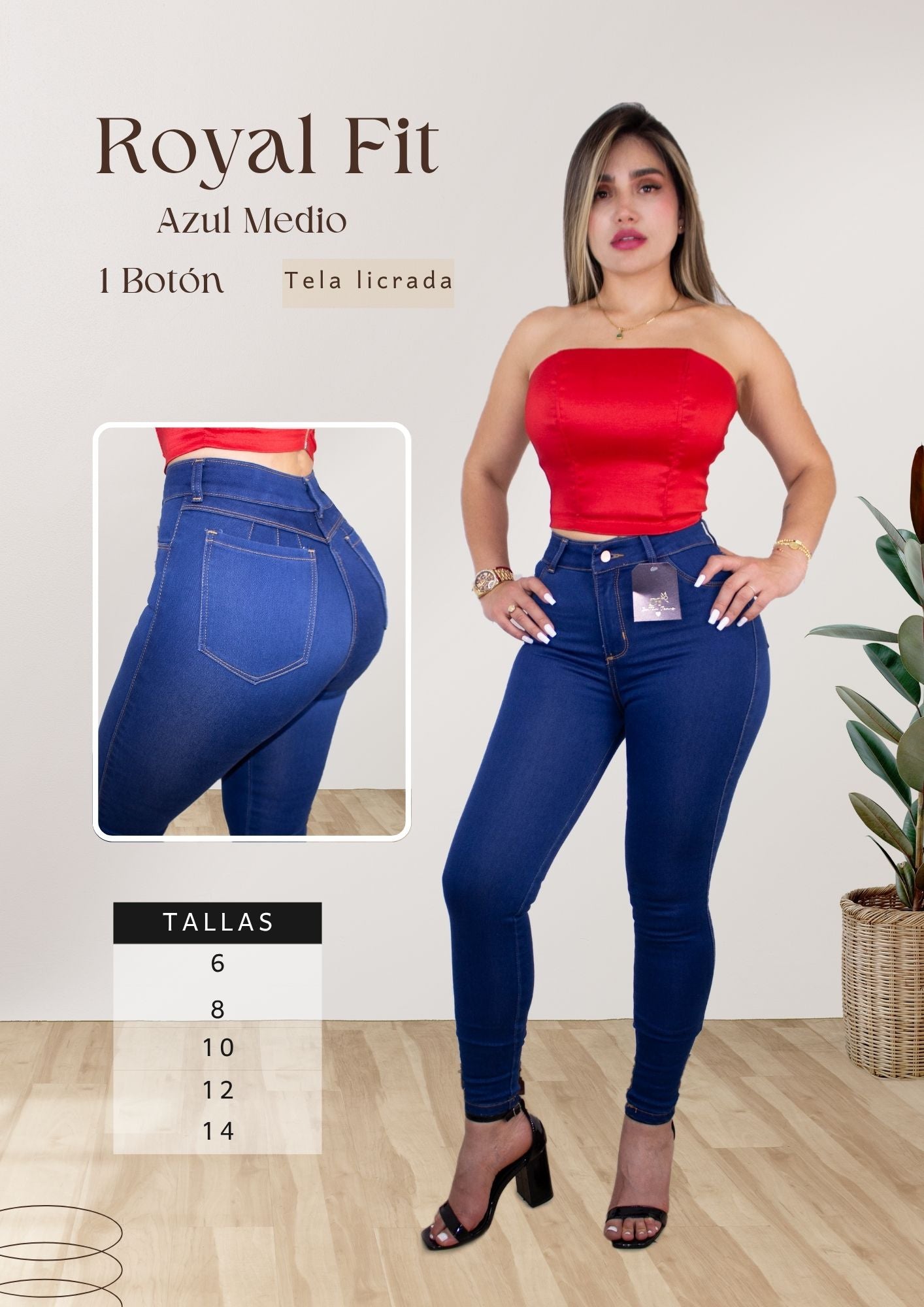 Royal Fit Azul Medio