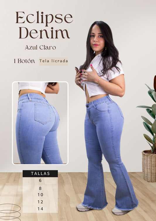 Eclipse Denim Azul Claro